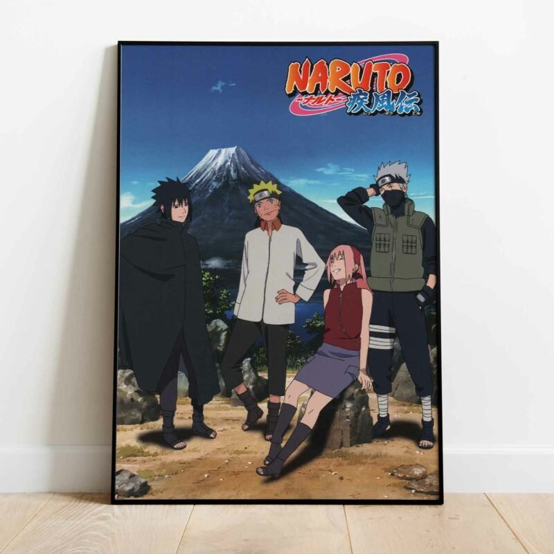 Legendary Team 7 Naruto Anime Poster