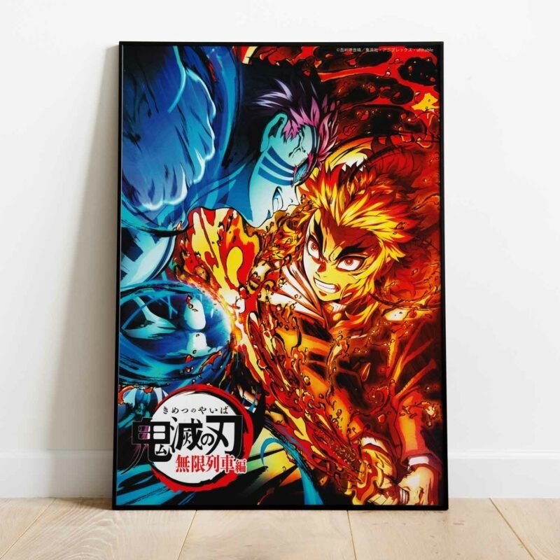 Mugen Train 4 Demon Slayer Anime Poster
