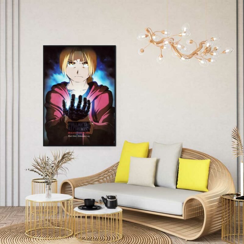 Edward Elric Fullmetal Alchemist Anime hanging Poster