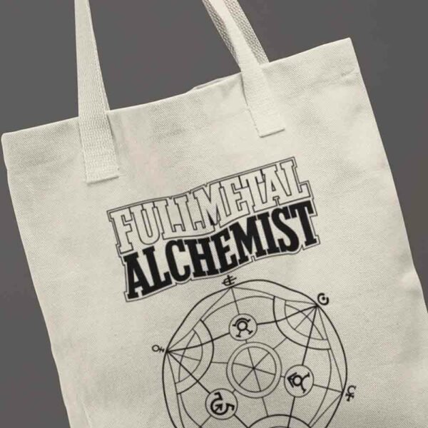 Alchemys First Law Fullmetal Alchemist Anime closeup Tote Bag