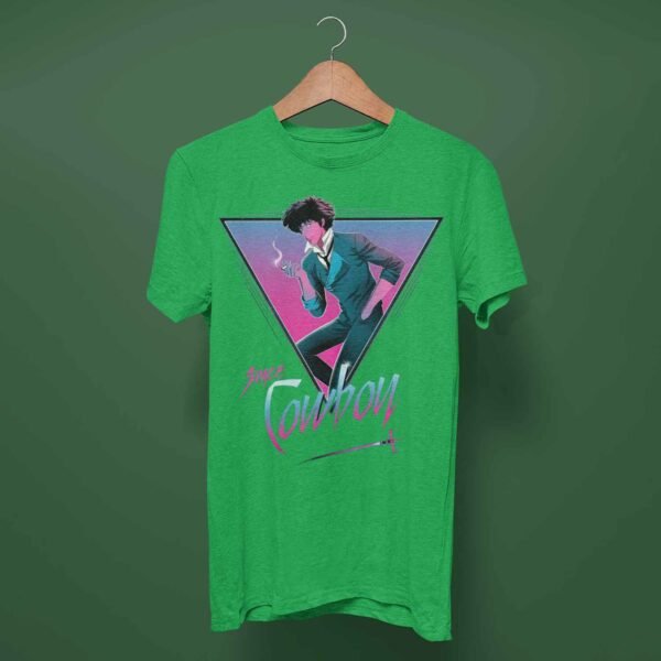 Space Cowboy Bebop Anime Irish Green T-Shirt