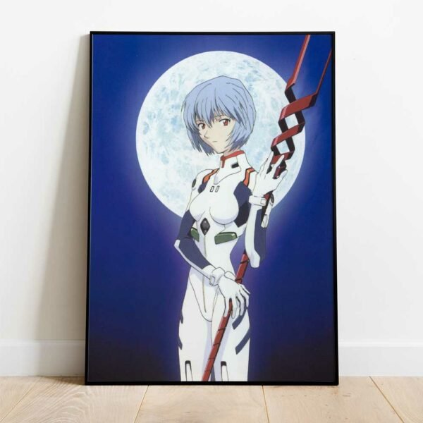 Rei Ayanami Neon Genesis Evangelion Anime Poster