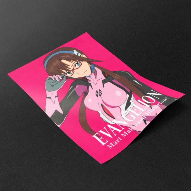 Mari Makinami ILLustrious Neon Genesis Evangelion Poster