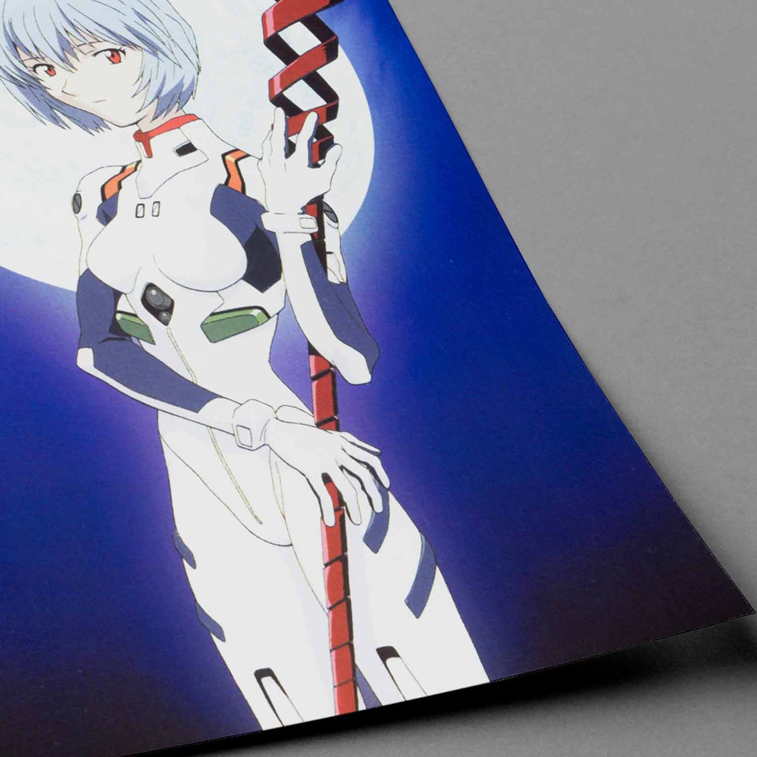 Rei Ayanami | Neon Genesis Evangelion | Anime Poster