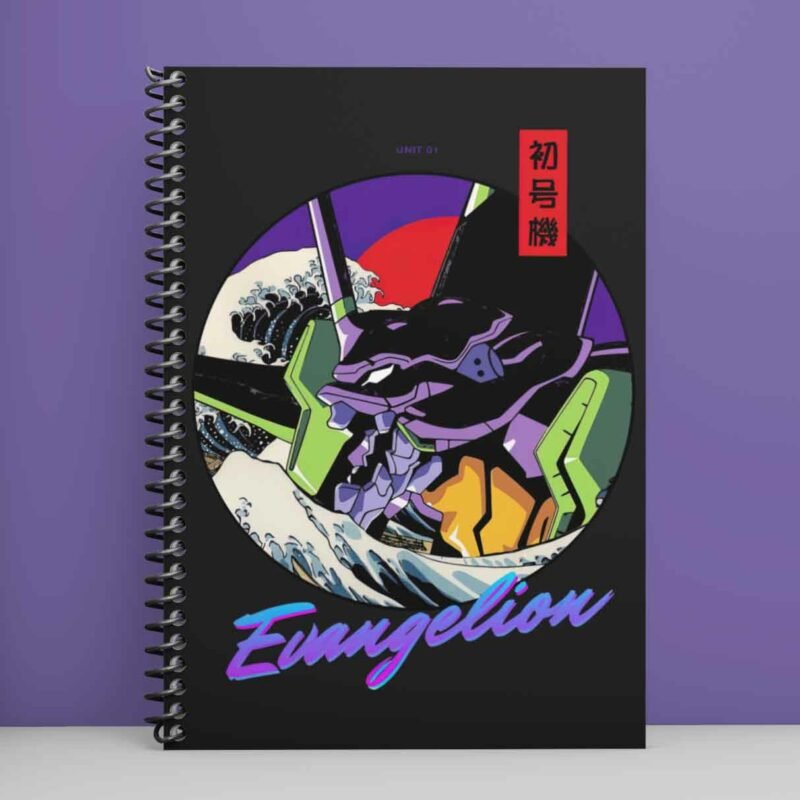 Evangelion Unit 08 Neon Genesis Evangelion Spiral Notebook