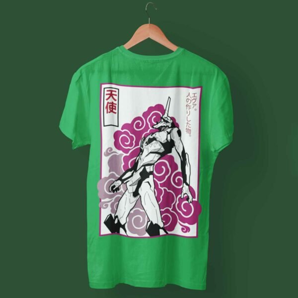 Angel Neon Genesis Evangelion Anime Irish Green T-Shirt