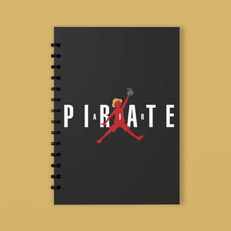 Pirate Air Spiral Notebook