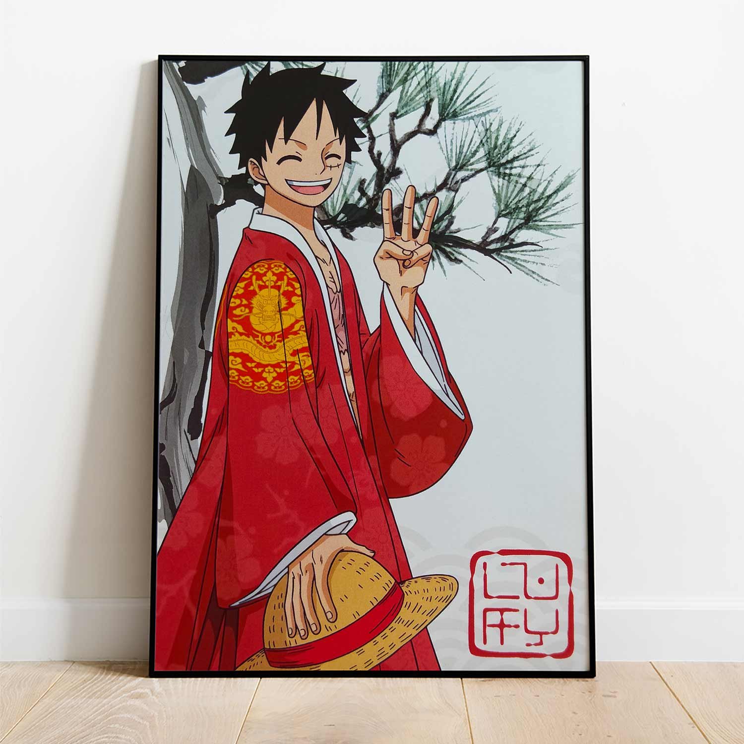 One Piece Monkey D. Luffy Wanted Poster - Merch Fuse