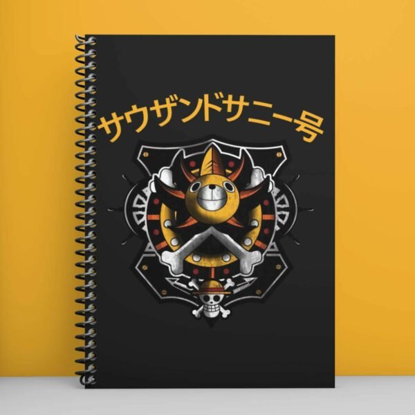Thousand Sunny One Piece Spiral Notebook