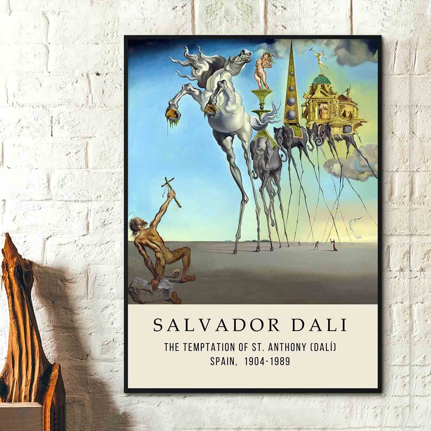 Salvador Dali The Temptation of St. Anthony Poster