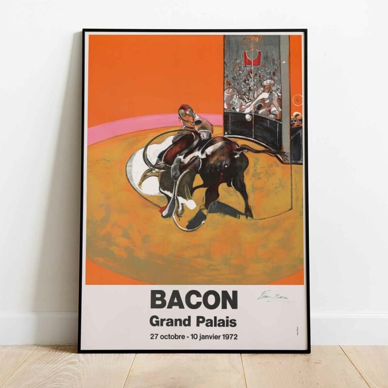 Bacon, Grand Palais, Paris 1972 Exhibition Painting