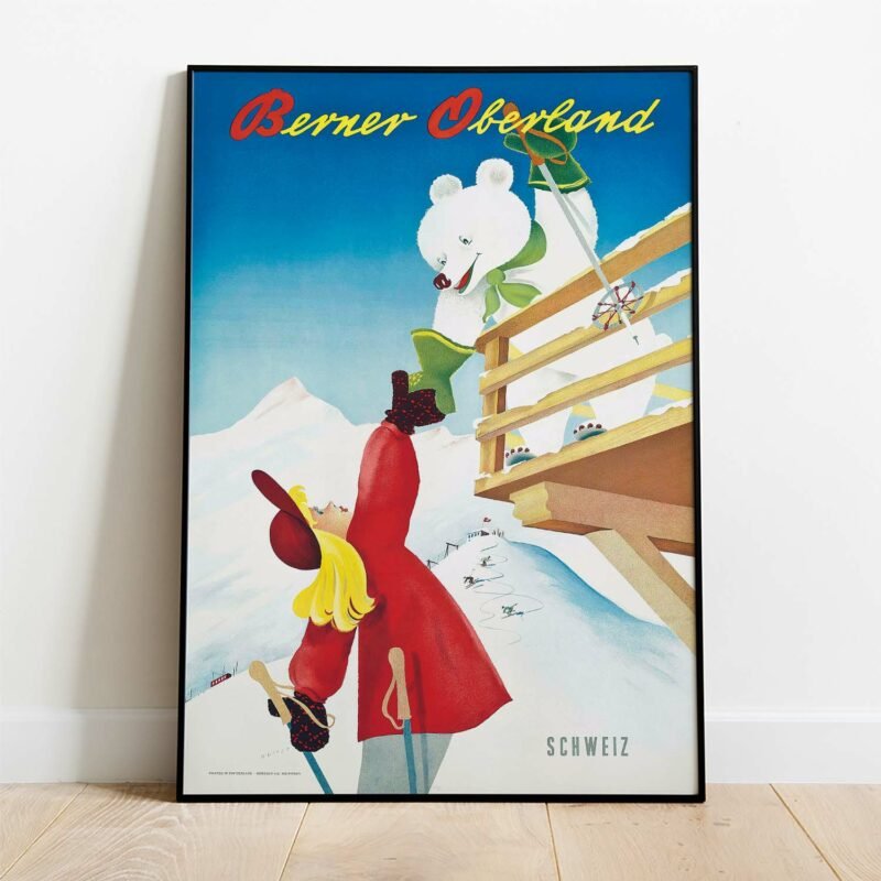 Gusset Paul Berner Oberland Poster