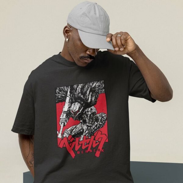 Berserk Gust Dragon Slayer Graphic Black T-Shirt