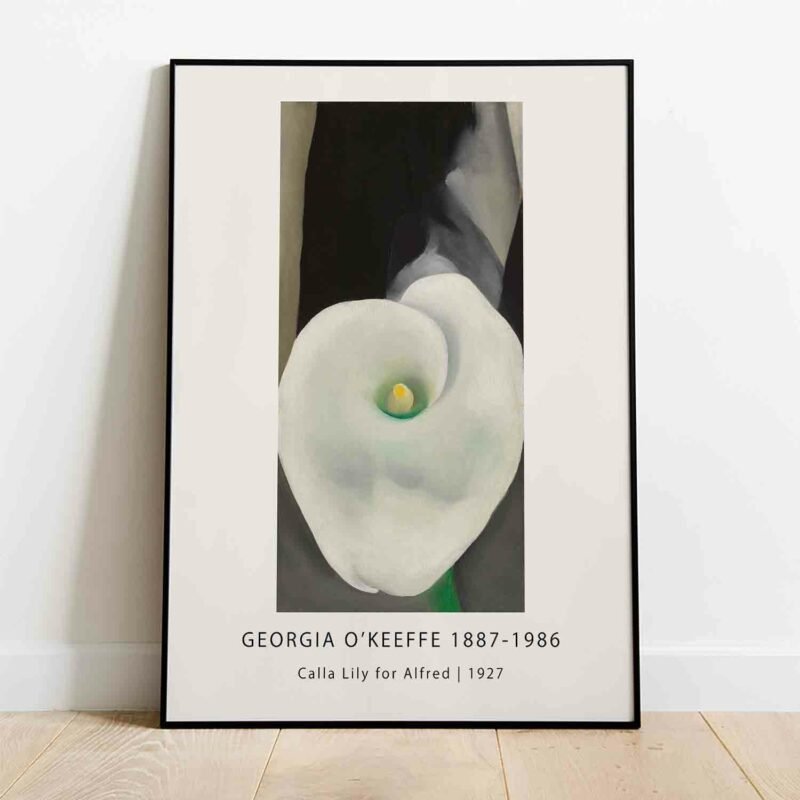 Calla Lily for Alfred 1927 Painting