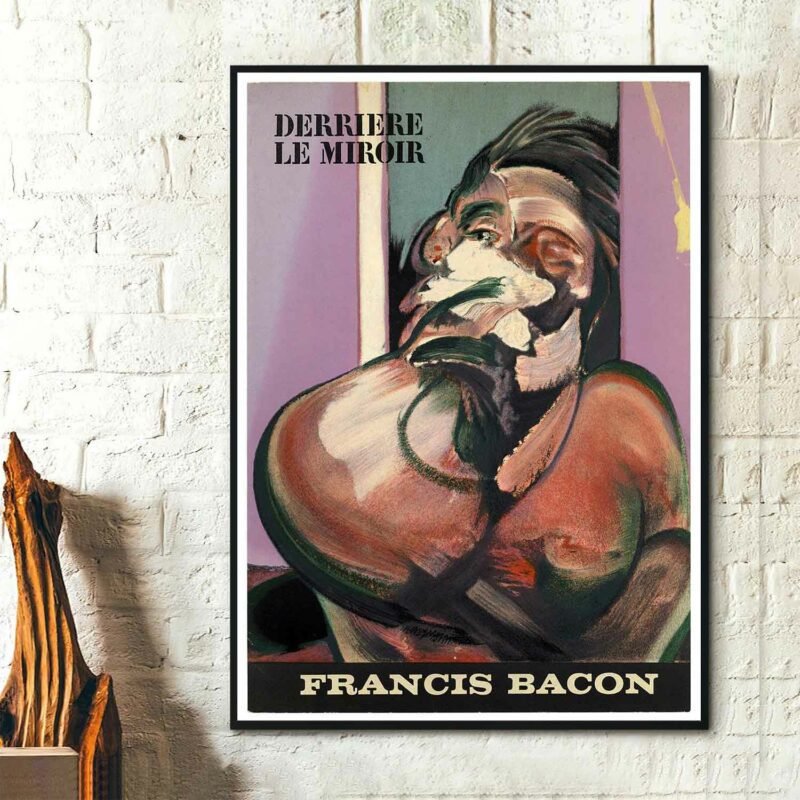 Francis Bacon Derriere le Miroir No. 162 Cover 1966 Poster