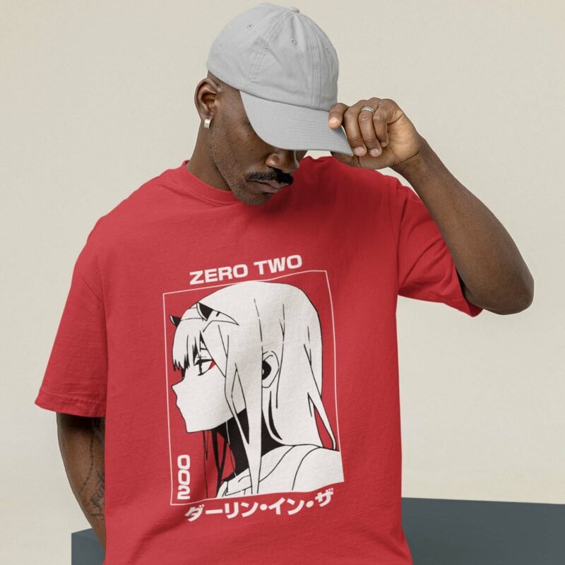 Darling In The Franxx Zero Two Red T-Shirt
