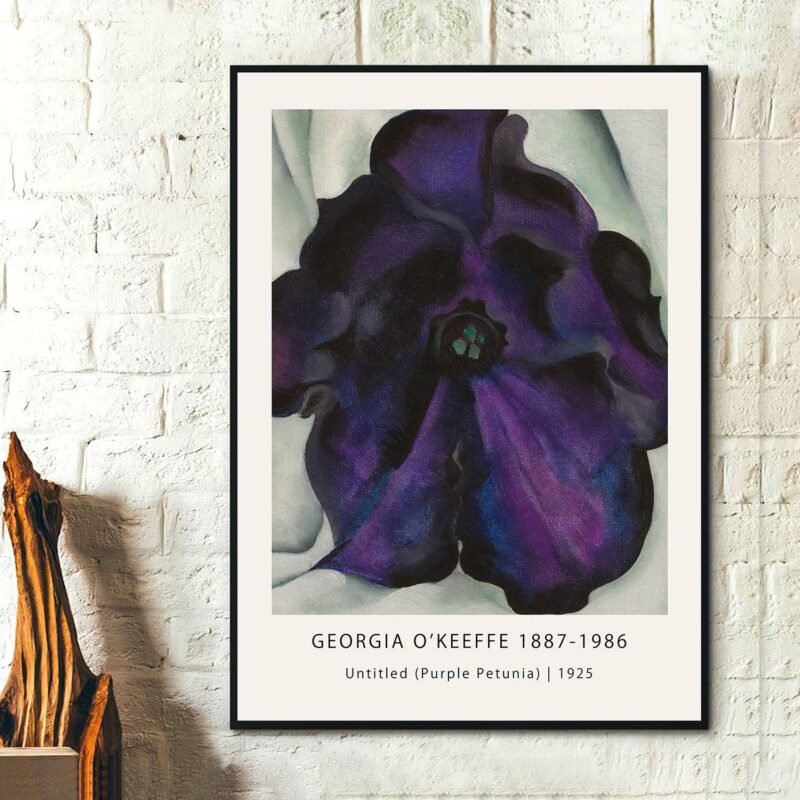 Untitled (Purple Petunia) 1925 Poster