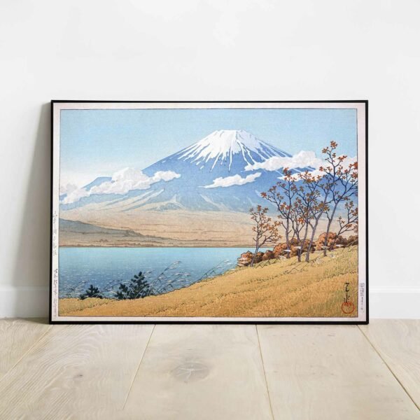 Yamanaka Lake Fudo Inclin 1936 Poster