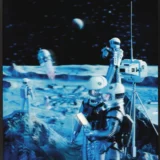 2001: A Space Odyssey 1968 Kubrick Vintage Movie Poster