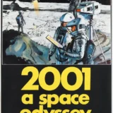 2001: A Space Odyssey Vintage Lunar Expedition Movie Poster