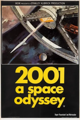 2001 A Space Odyssey Space Station V Stanley Kubrick Movie Poster