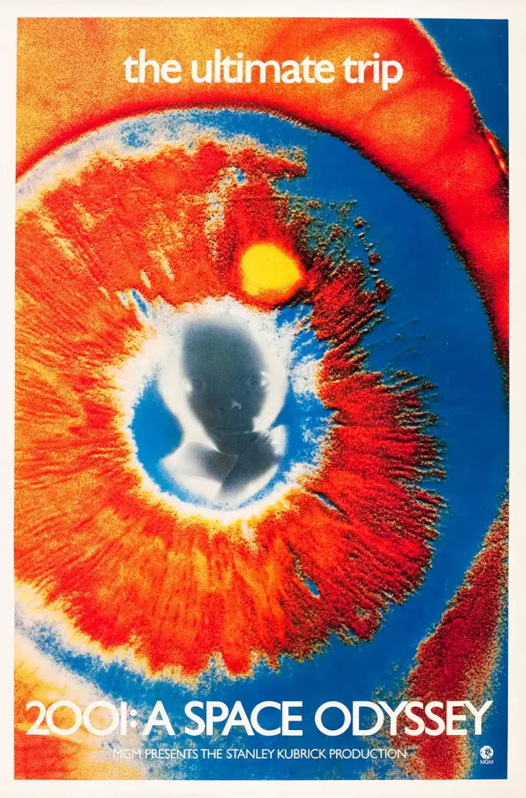 2001: A Space Odyssey Movie Poster - The Ultimate Trip (1969) Starchild Art Print