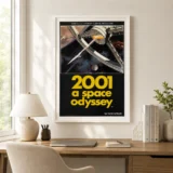 2001 A Space Odyssey Space Station V Stanley Kubrick Movie Poster