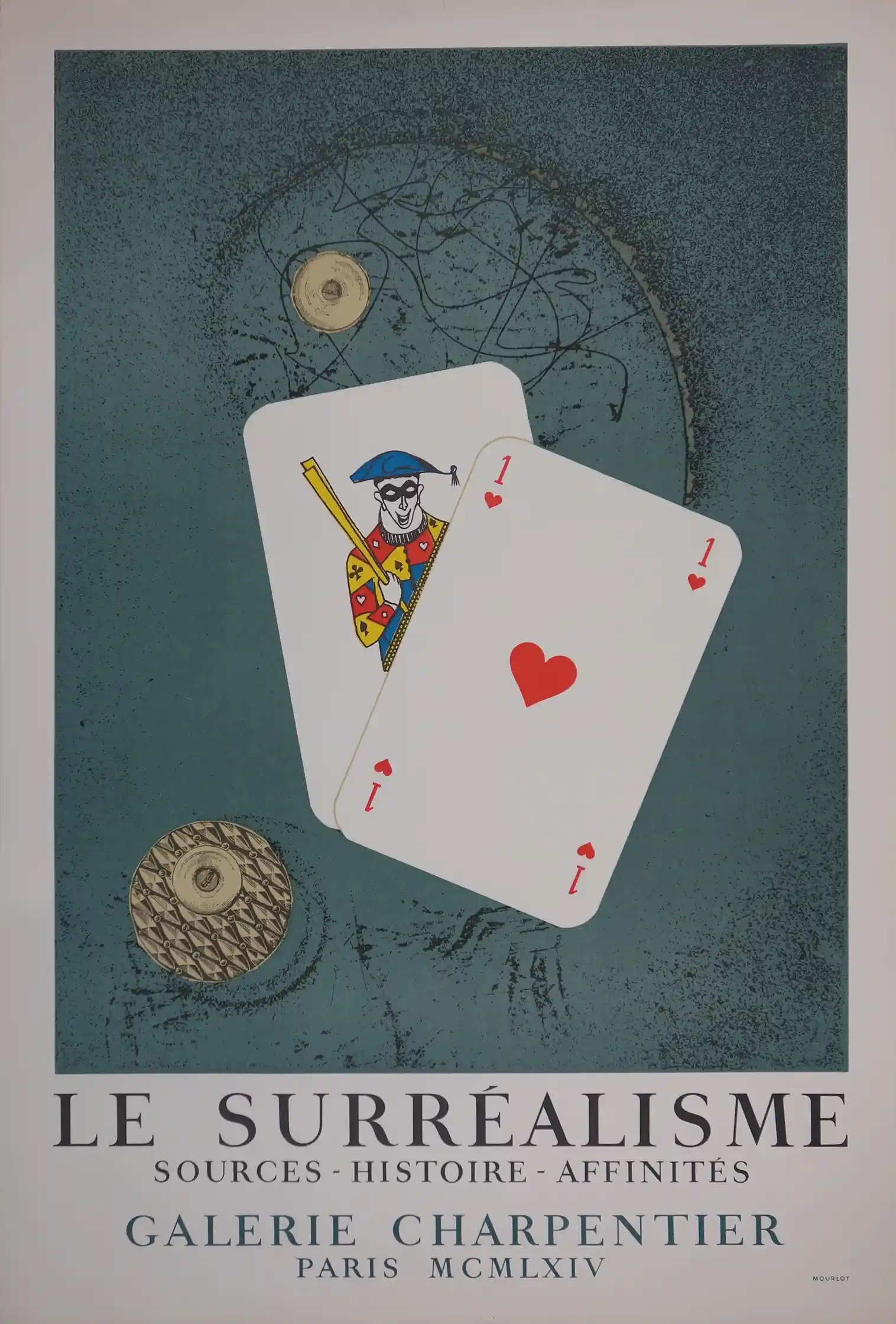 Max Ernst Le Surréalisme Exhibition Poster (1964) | Galerie Charpentier