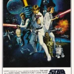 Star Wars: A New Hope Movie Poster – 1977 Classic Poster: Vintage Sci-Fi Wall Art Print 1 A New Hope Star Wars 1977