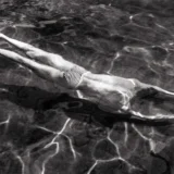 André Kertész Underwater Swimmer 1917 Black and White Photography Print