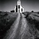 Ansel Adams, Church and Road, Bodega, California Photography Print