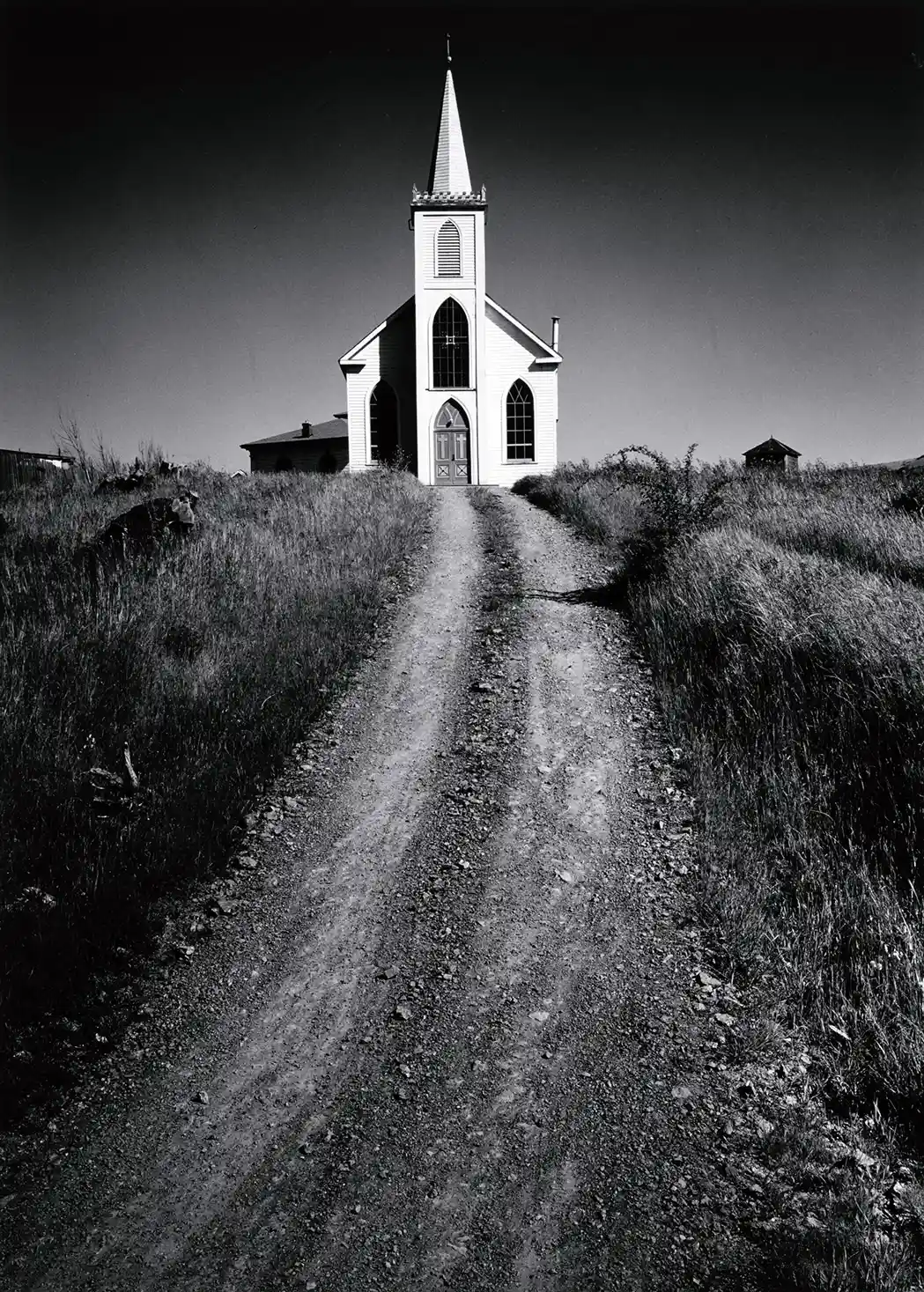 Ansel Adams | Art Poster | Black & White Church Photography Print