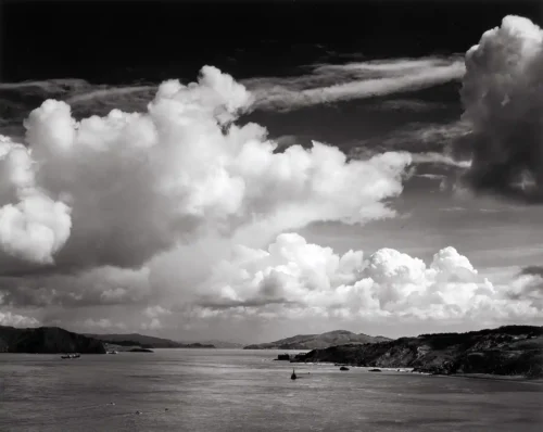 Ansel Adams Golden Gate Before the Bridge 1932 Photography Print