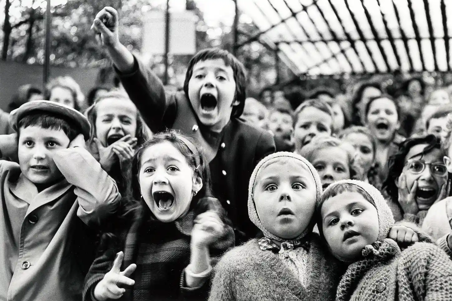 Alfred Eisenstaedt | Vintage Art Photography Poster | Emotional Crowd
