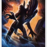 Alien 1979 Xenomorph Theatrical Version 2 Vintage Movie Poster