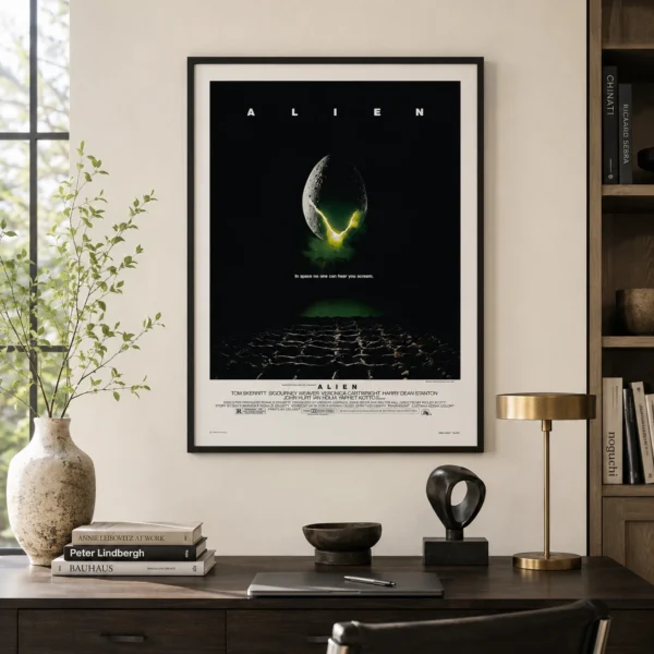 Alien 1979 Theatrical Classic Sci-Fi Horror Movie Poster