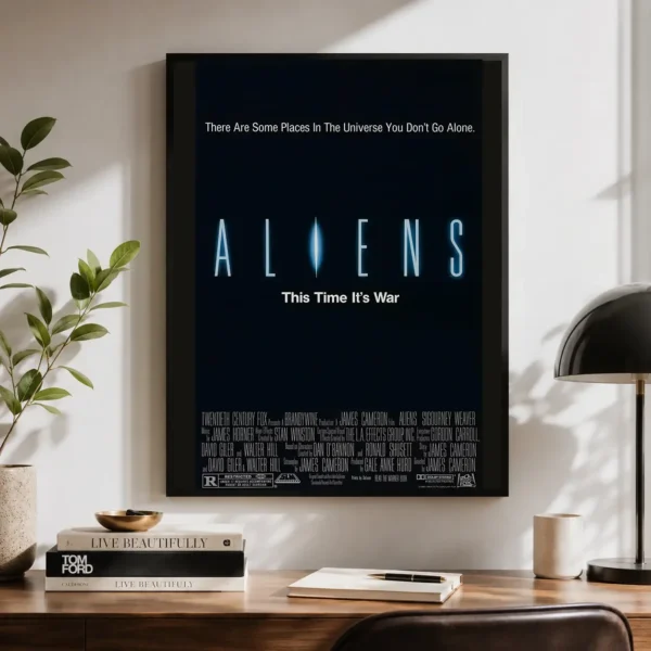 Aliens 1986 James Cameron Sci-Fi Movie Poster