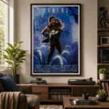 Aliens Movie Ellen Ripley and Newt Sci-Fi Film Poster