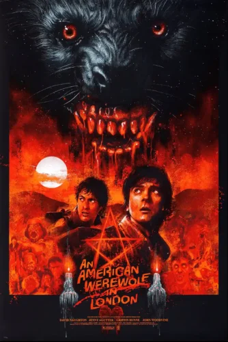 American Werewolf in London Vance Kelly Horror Movie Poster