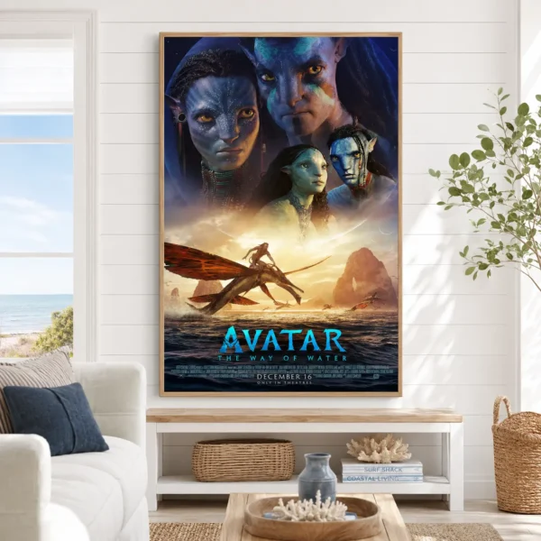 Avatar The Way of Water 2022 Cinematic Movie Poster