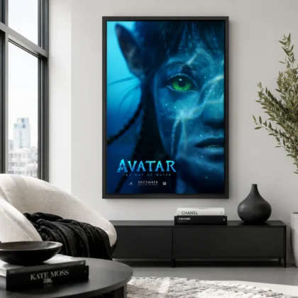 MerchFuse Avatar The Way of Water – 2022 Sci-Fi movie poster with sci-fi character