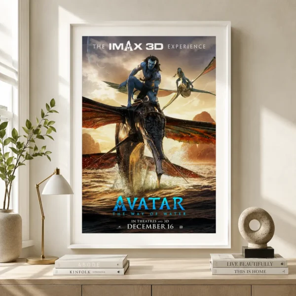 Avatar The Way of Water 2022 IMAX Movie Poster