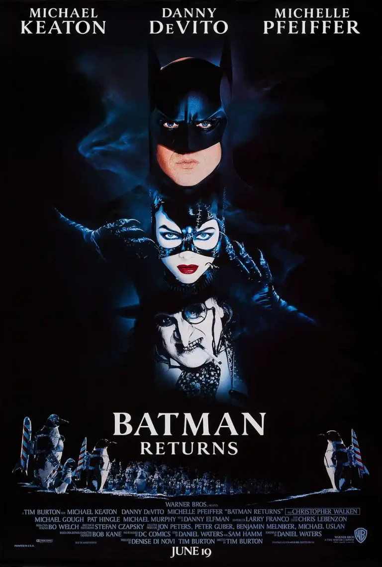 Batman Returns Movie Poster - 1992 Original Theatrical Poster