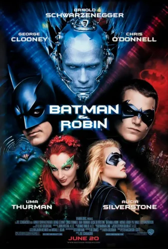 Batman and Robin 1997 Film DC Superhero Movie Poster