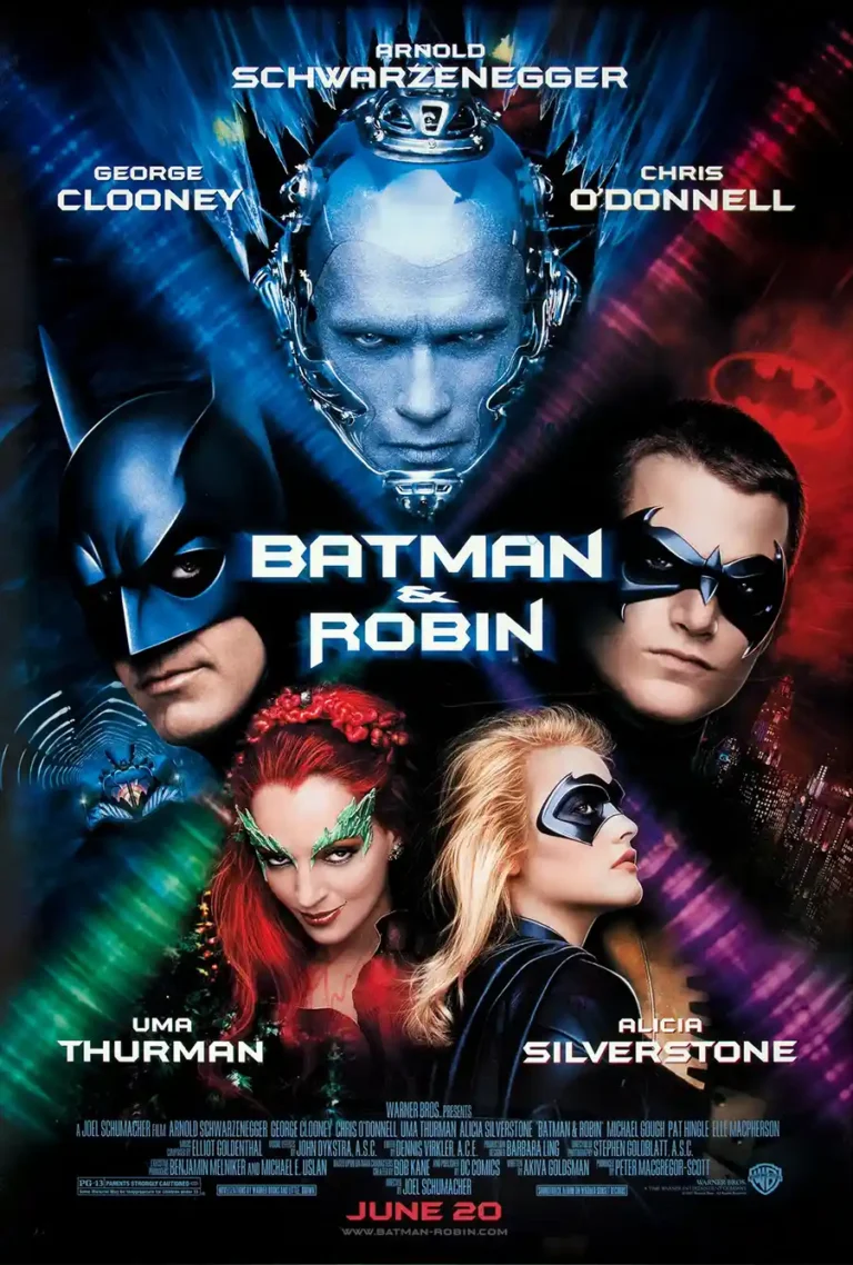 Batman & Robin (1997 Film) Movie Poster - Batman & Robin 1997 Poster