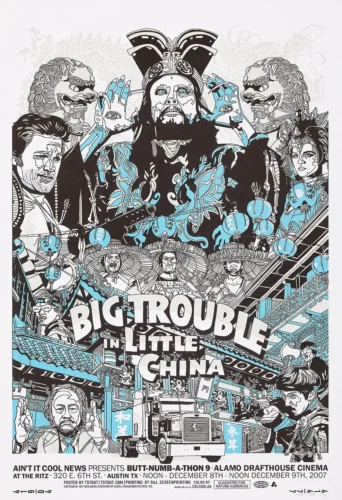 Big Trouble in Little China Tyler Stout Mondo Movie Poster
