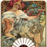 Alphonse Mucha Biscuits Lefèvre-Utile 1897 Vintage Art Print