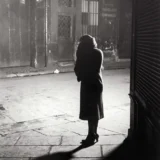 Brassai Paris de Nuit Rue Quincampoix Woman in Shadow Photography Print