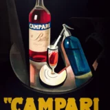 Campari Laperitivo Vintage Art Deco Poster by Marcello Nizzoli