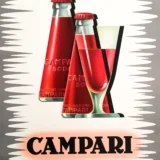 Campari Soda Vintage Italian Aperitivo Advertising Art Print
